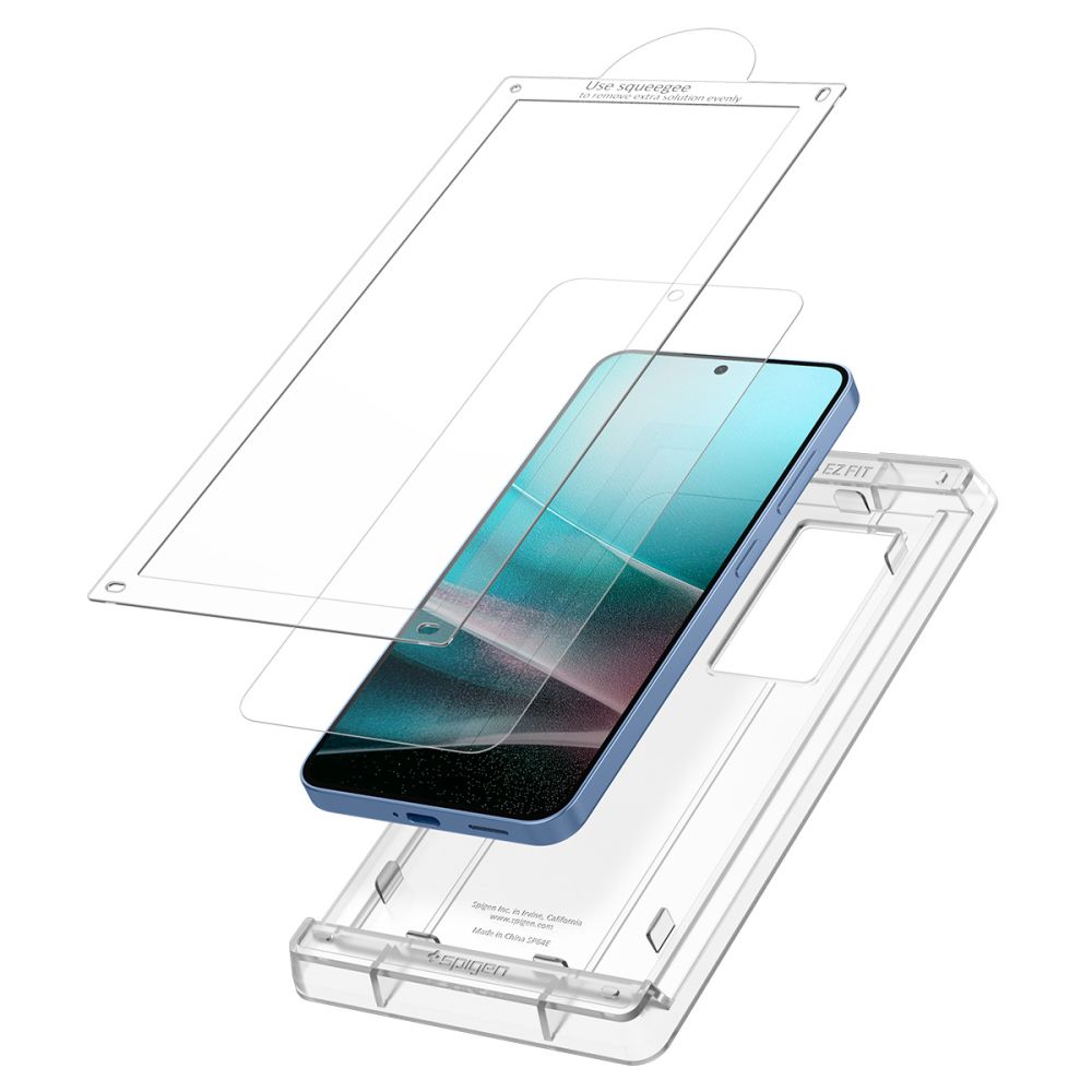 Apsauginė plėvelė Spigen Elite Shield EZ Fit HD Galaxy S25, skaidri - Image 3