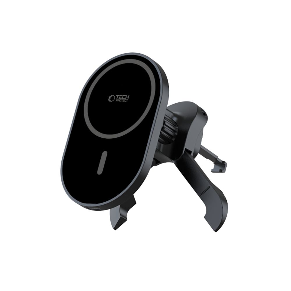 Automobilinis laikiklis Tech-Protect MM15W-V6, MagSafe belaidis įkroviklis 15W, juodas - Image 3