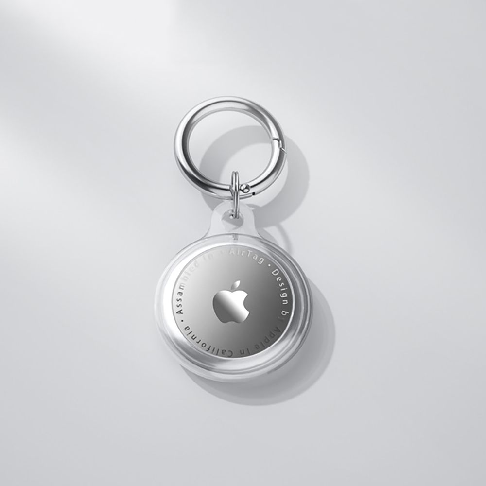 Dėklas Tech-Protect Icon Apple AirTag 1/2, skaidrus - Image 2