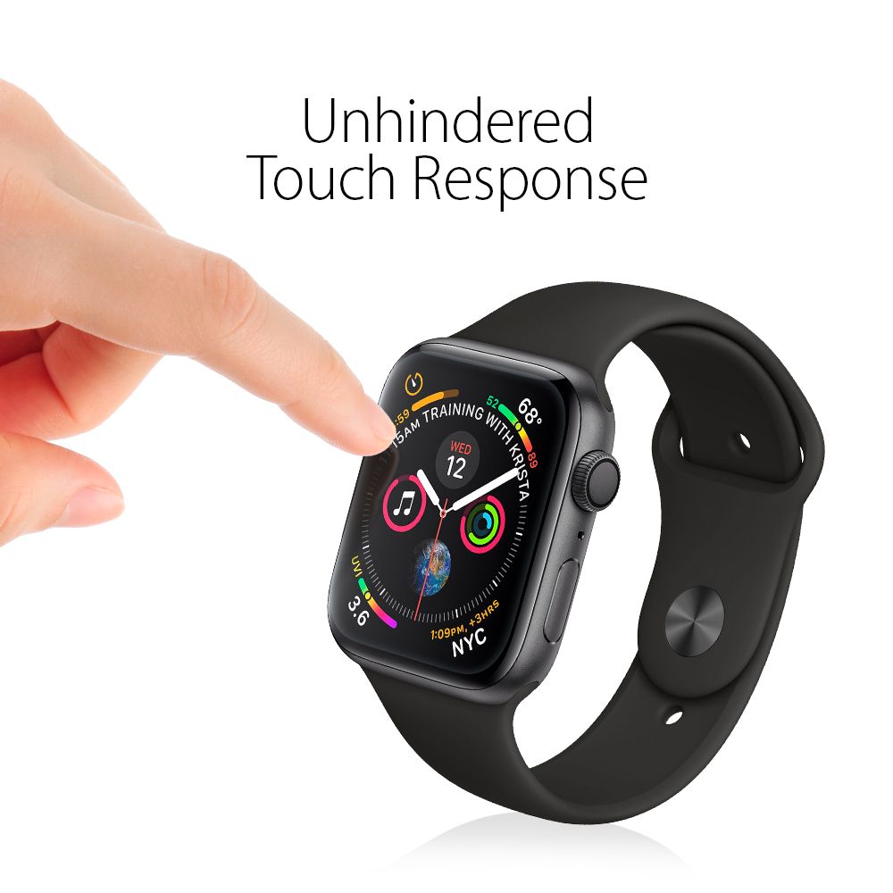 Apsauginė plėvelė Spigen Neo Flex 3-Pack Apple Watch 6 / 7 / 8 / 9 / SE 1 / 2 / 3 (40 / 41 mm) Skaidri - Image 4