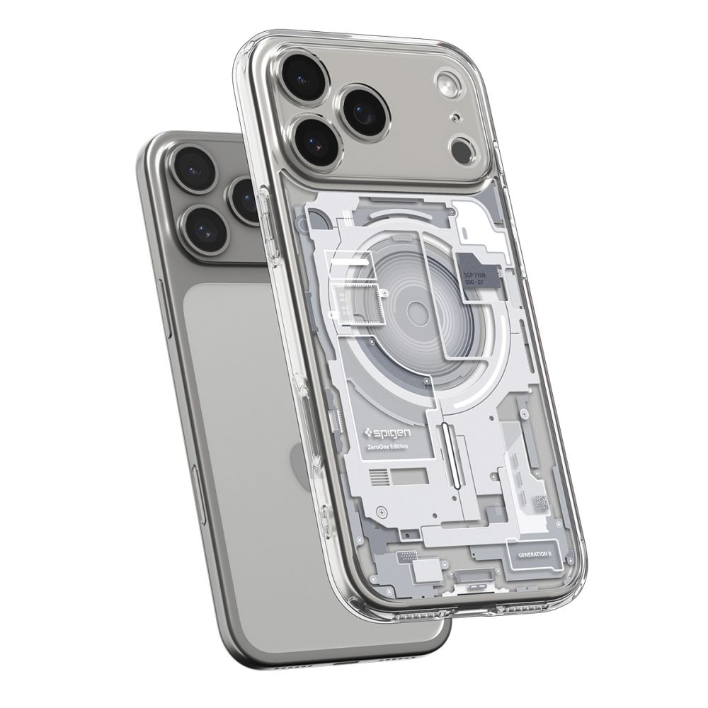 Dėklas Spigen Ultra Hybrid Mag Zero One iPhone 17 Pro, baltas - Image 5