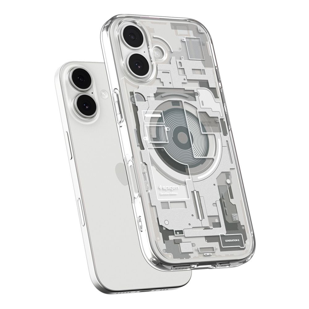 Dėklas Spigen Ultra Hybrid MagSafe Zero One iPhone 17, natūralios titano spalvos - Image 5