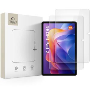 Apsauginis stiklas Tech-Protect Glass Fit+ Xiaomi Redmi Pad 2 / SE 11.0, 2 vnt., skaidrus