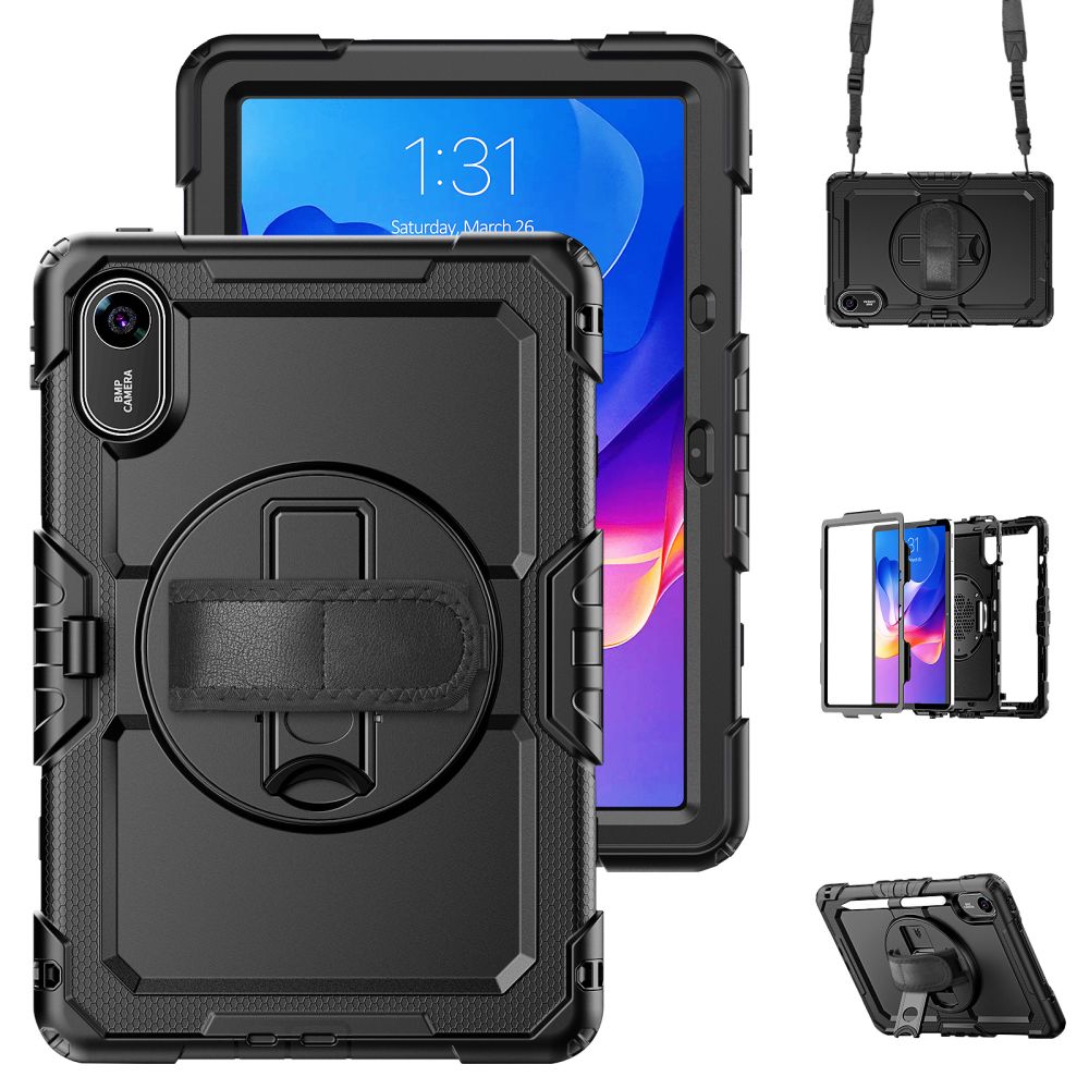 Dėklas Tech-Protect Solid 2-Set Xiaomi Redmi Pad 2 11.0, juodas - Image 5