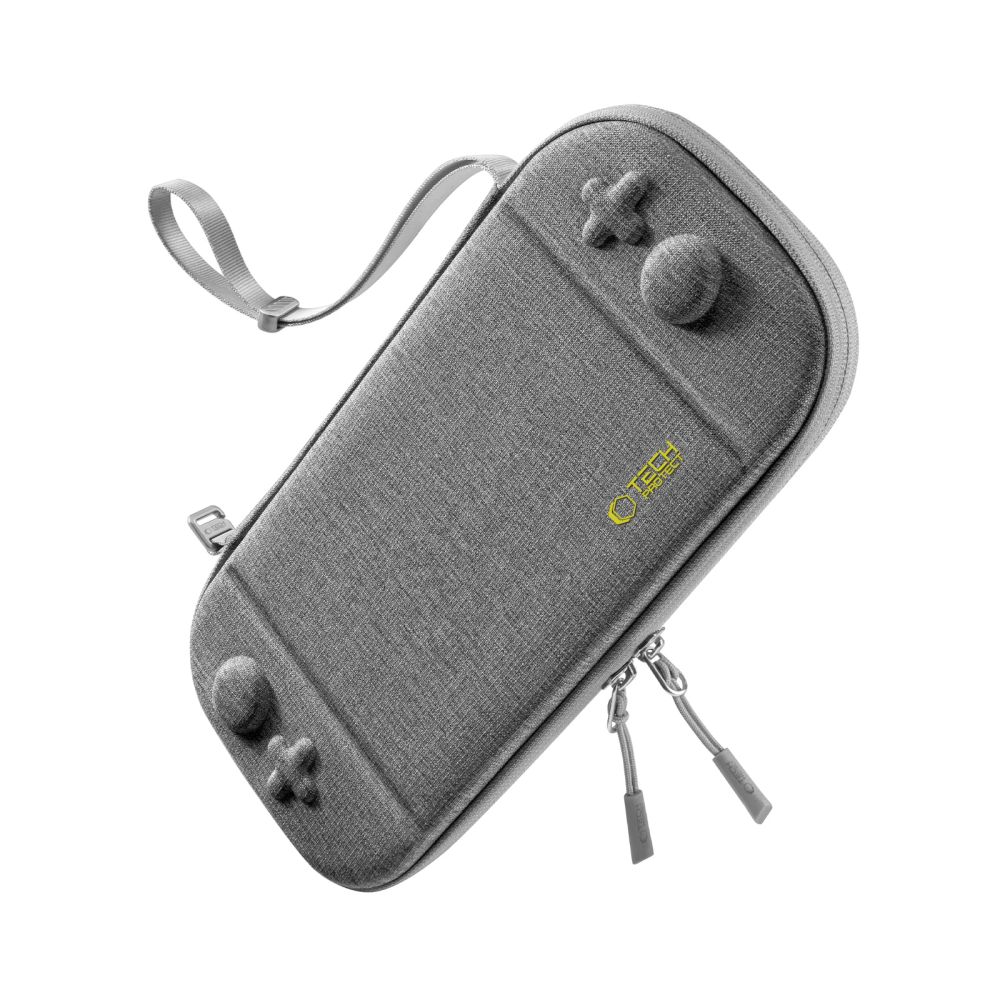 Dėklas Tech-Protect Slim Pouch Nintendo Switch 2, tamsiai pilkas - Image 4