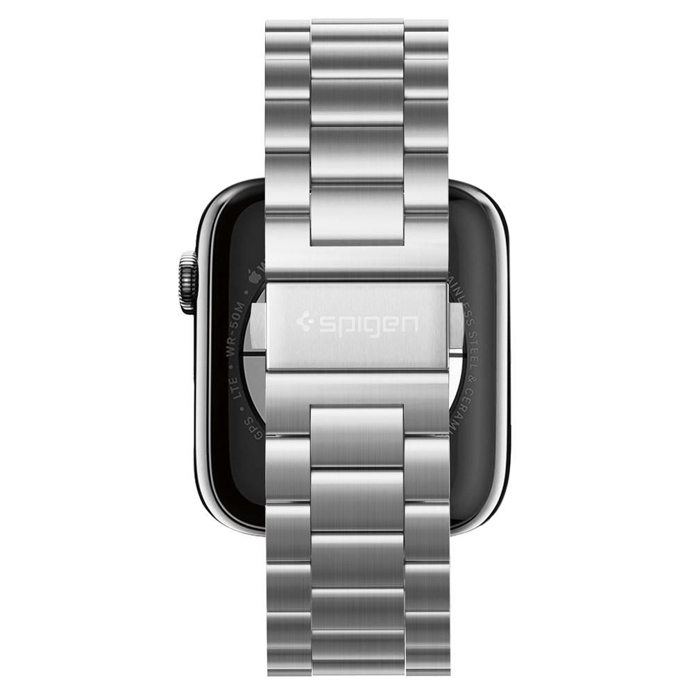Apyrankė Spigen Modern Fit Band Apple Watch 8 / 9 / 10 / 11 / SE / Ultra (44 / 45 / 46 / 49 mm) Silver - Image 5
