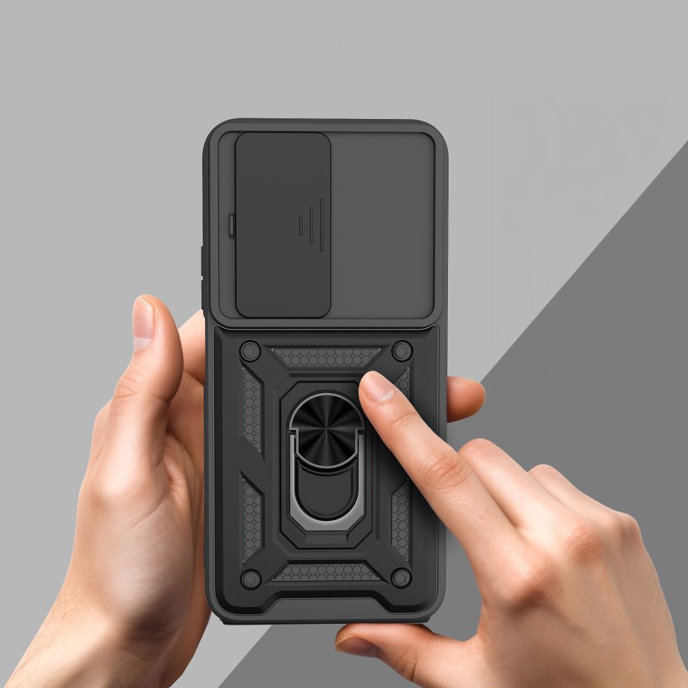 Dėklas Tech-Protect CamShield Pro Xiaomi Redmi 15 4G / 5G, juodas - Image 4