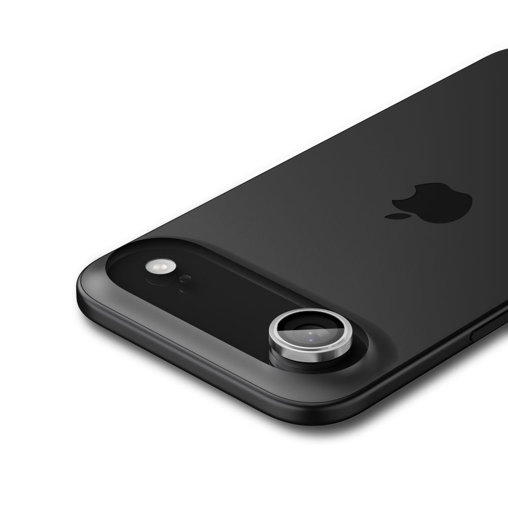 Kameros apsauginis stiklas Spigen Optik Pro Glas.tR EZ Fit iPhone Air, 2 vnt., sidabrinis - Image 4