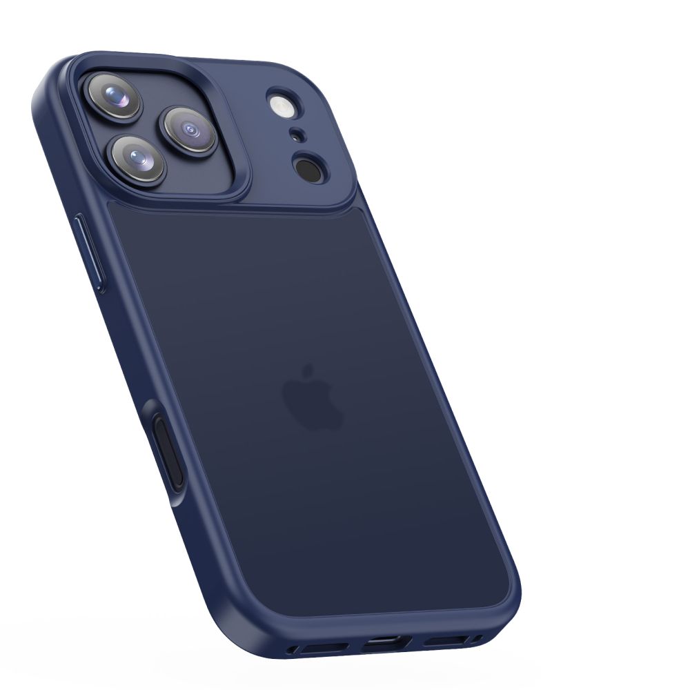 Dėklas Tech-Protect MagMat iPhone 17 Pro, matinis tamsiai mėlynas - Image 4