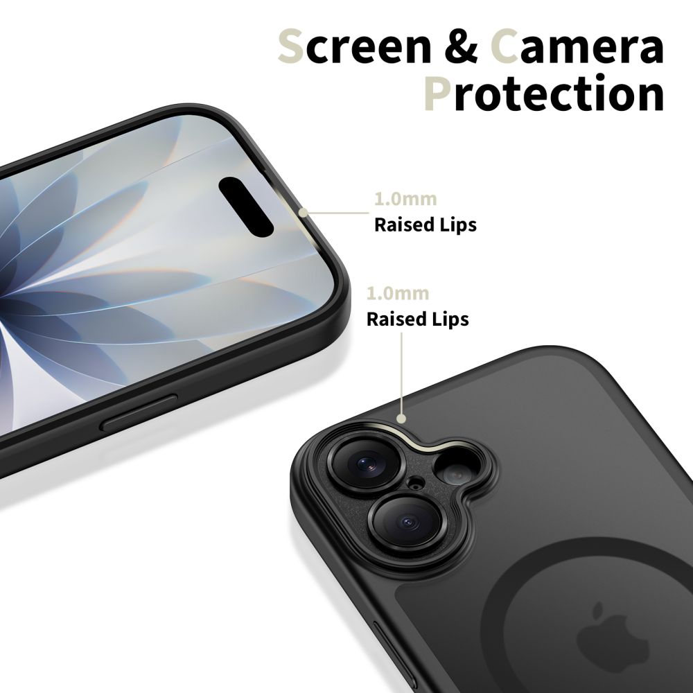 Dėklas Tech-Protect Magpeak MagSafe CC iPhone 17, matinis juodas - Image 3