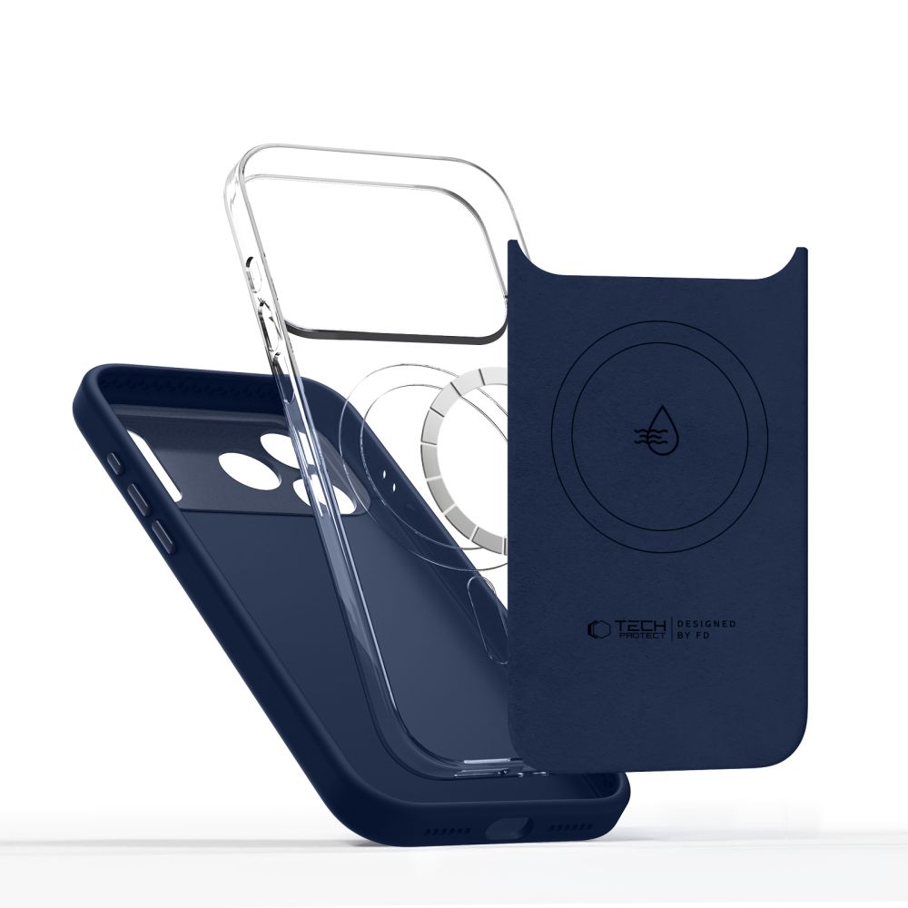 Dėklas Tech-Protect Uniq iPhone 17 Pro, tamsiai mėlynas - Image 4