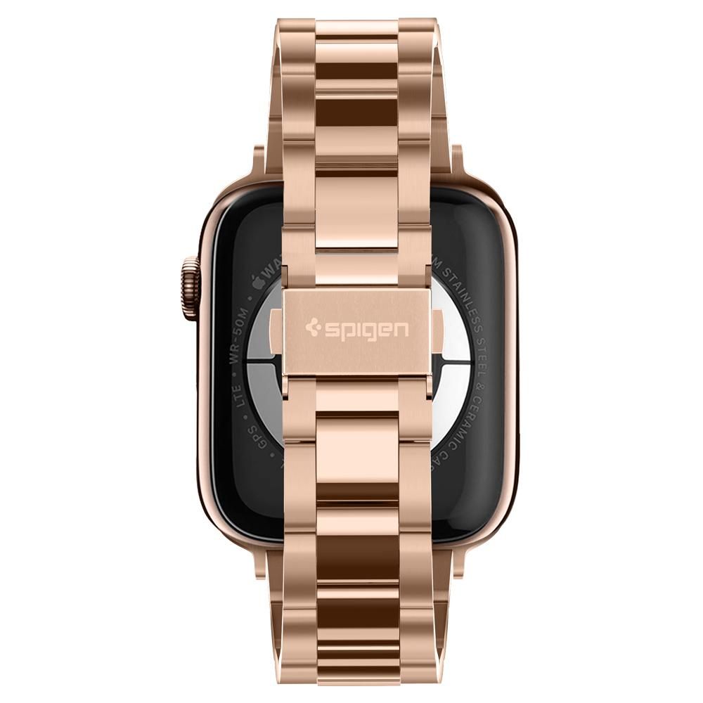 Apyrankė Spigen Modern Fit Band Apple Watch 8 / 9 / 10 / 11 / SE (40 / 41 / 42 mm) Rose Gold - Image 5