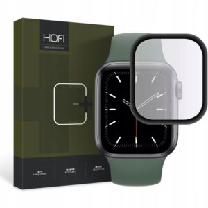 Apsauginis stiklas Hofi Hybrid Glass Apple Watch 4 / 5 / 6 / SE 1 / 2 / 3 (44mm) Juodas