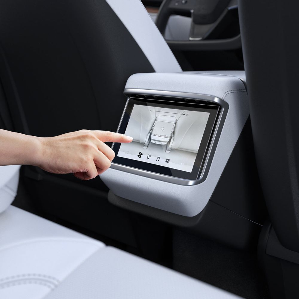 Apsauginis stiklas Spigen Glas.tR Slim Tesla Model X 2021/2022 / Model S 2021/2022, juodas - Image 5