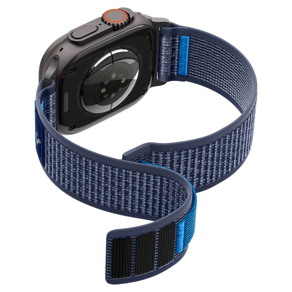 Dirželis Spigen Athlex Air 2 Apple Watch 8 / 9 / 10 / 11 / SE / Ultra (44 / 45 / 46 / 49 mm), tamsiai mėlynas - Image 4