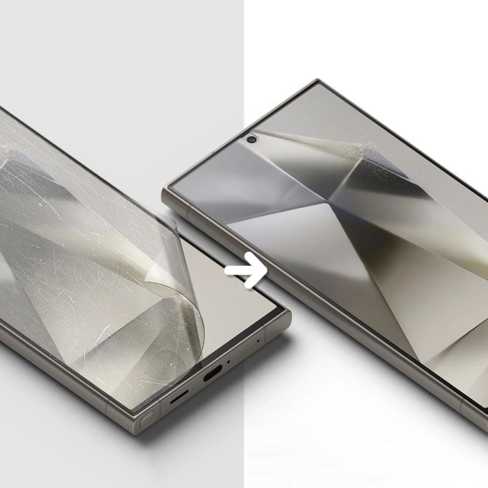 Apsauginė plėvelė Tech-Protect Hydro Flex+ Motorola Edge 70 Fusion / 70 Fusion+ 5G / 70 Pro, 2 vnt., skaidri - Image 3