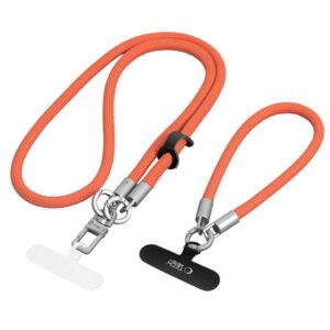 Dirželis Tech-Protect C10S Rope Crossbody & Wrist, oranžinis