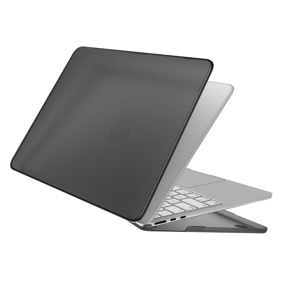 Dėklas Tech-Protect Softshell MacBook Air 15 M2-M5 2023-2026, matinis juodas - Image 4