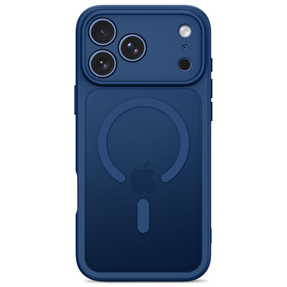 Dėklas Tech-Protect BasicMag MagSafe iPhone 17 Pro Max / 18 Pro Max, matinis tamsiai mėlynas - Image 3