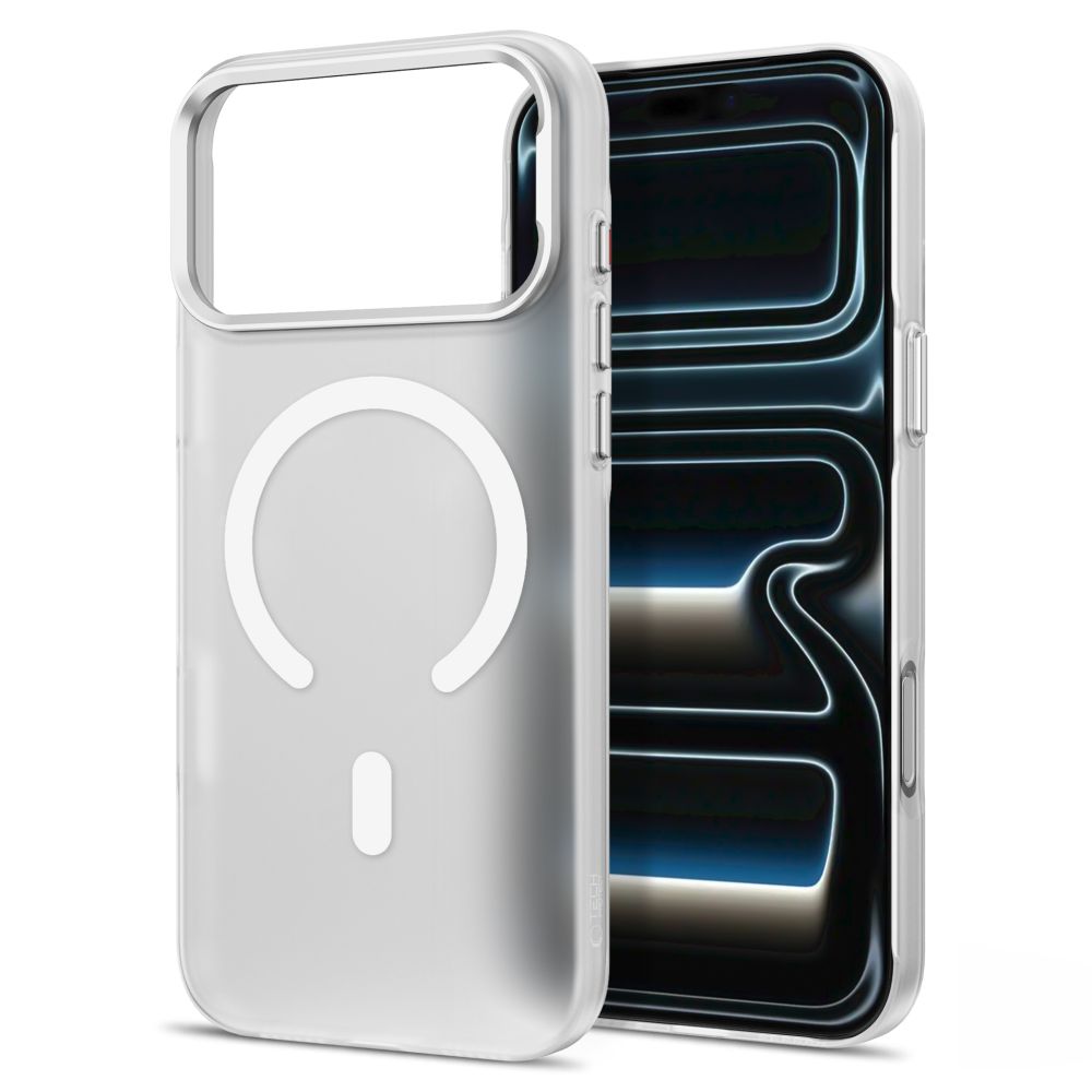 Dėklas Tech-Protect MagZero MagSafe iPhone 17 Pro Max / 18 Pro Max, matinis baltas - Image 2