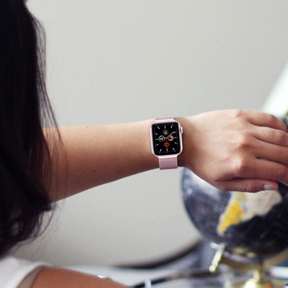 Dirzelis Tech-Protect Milaneseband Apple Watch 8 / 9 / 10 / 11 / SE / Ultra (44 / 45 / 46 / 49 mm), juodas - Image 2