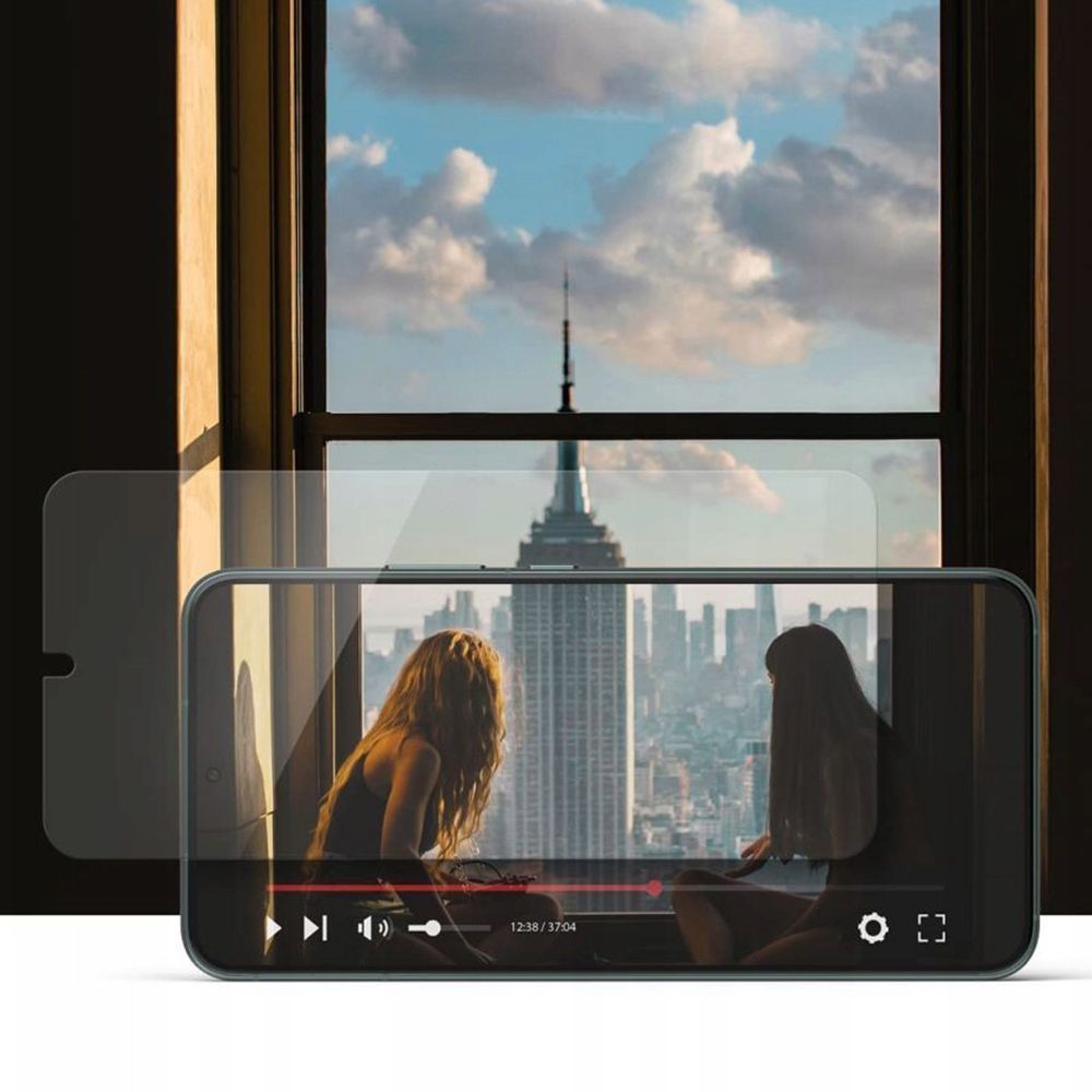 Apsauginis stiklas Hofi Glass Pro+ 2 vnt. iPhone 16 Pro / 17 / 17 Pro, skaidrus - Image 3