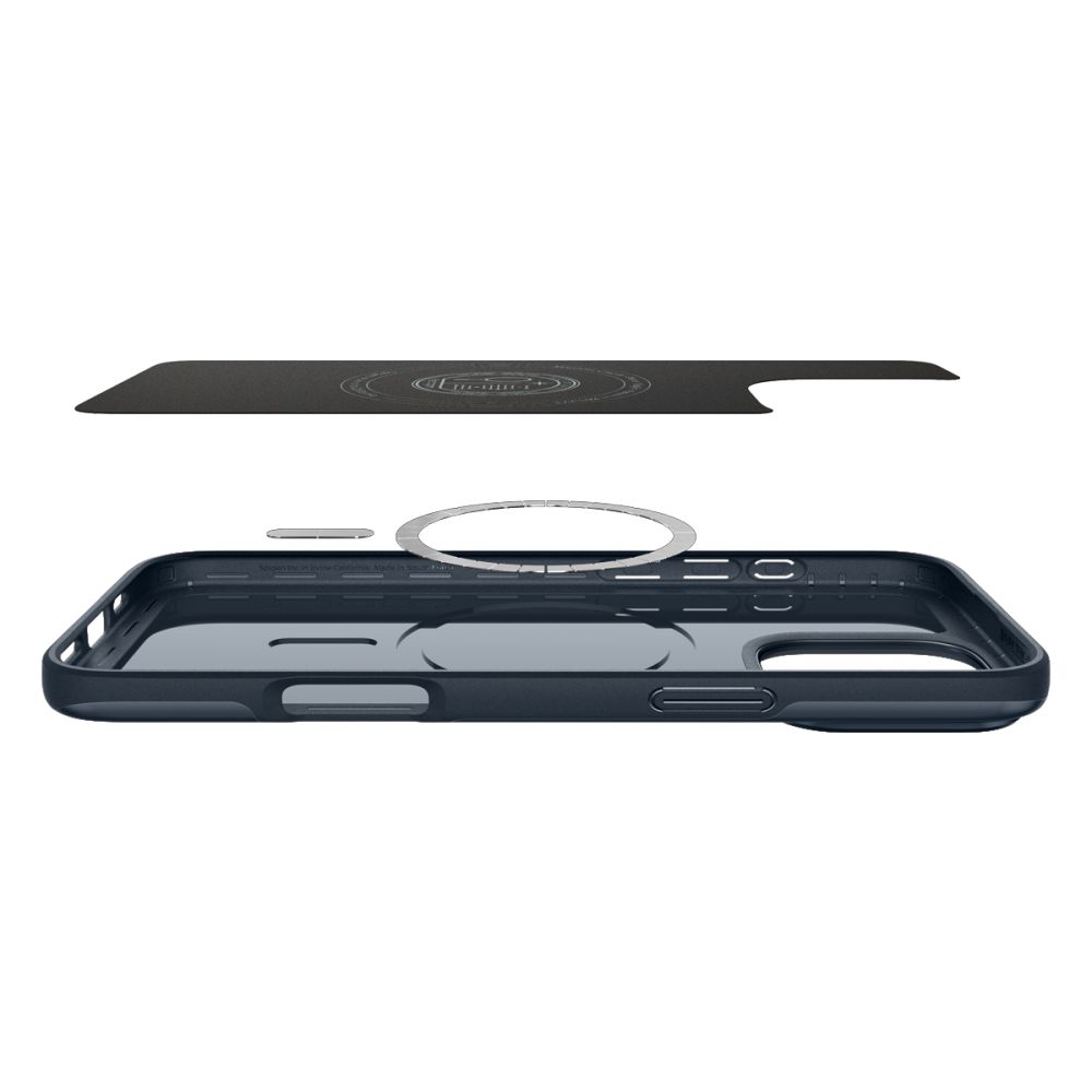 Dėklas Spigen Thin Fit Mag MagSafe iPhone 16 Pro Max, pilkas - Image 6