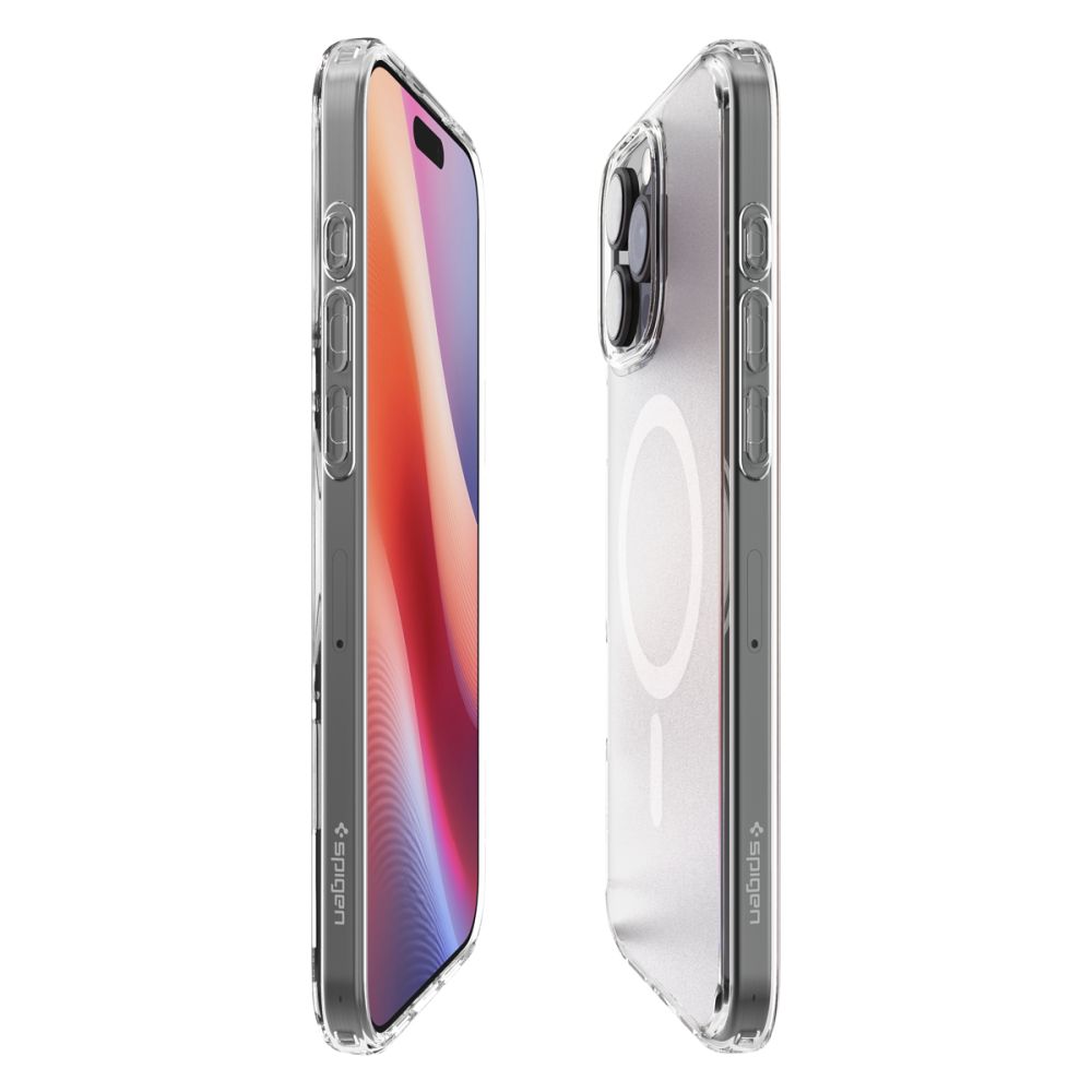 Dėklas Spigen Ultra Hybrid Mag MagSafe iPhone 16 Pro, matinis skaidrus - Image 4