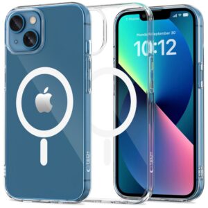 Dėklas Tech-Protect FlexAir MagSafe iPhone 13 Mini, skaidrus