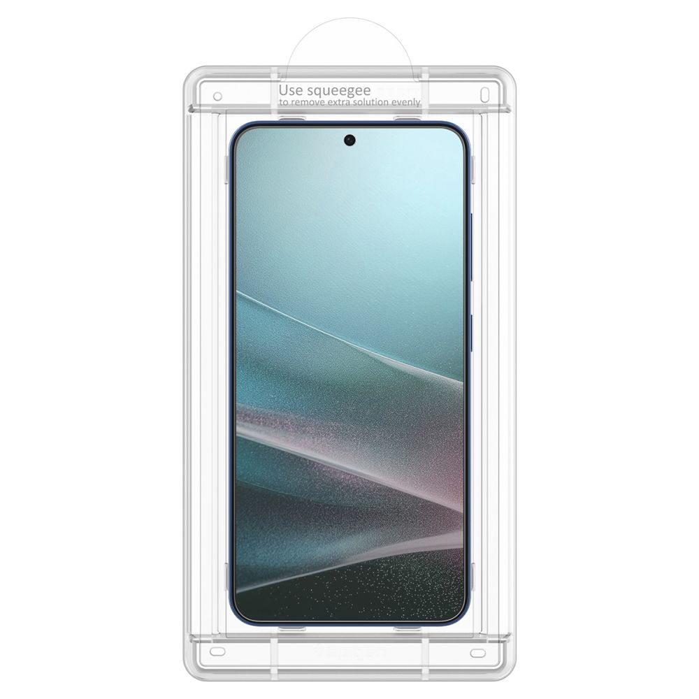 Apsauginė plėvelė Spigen Elite Shield EZ Fit HD Galaxy S25, skaidri - Image 4