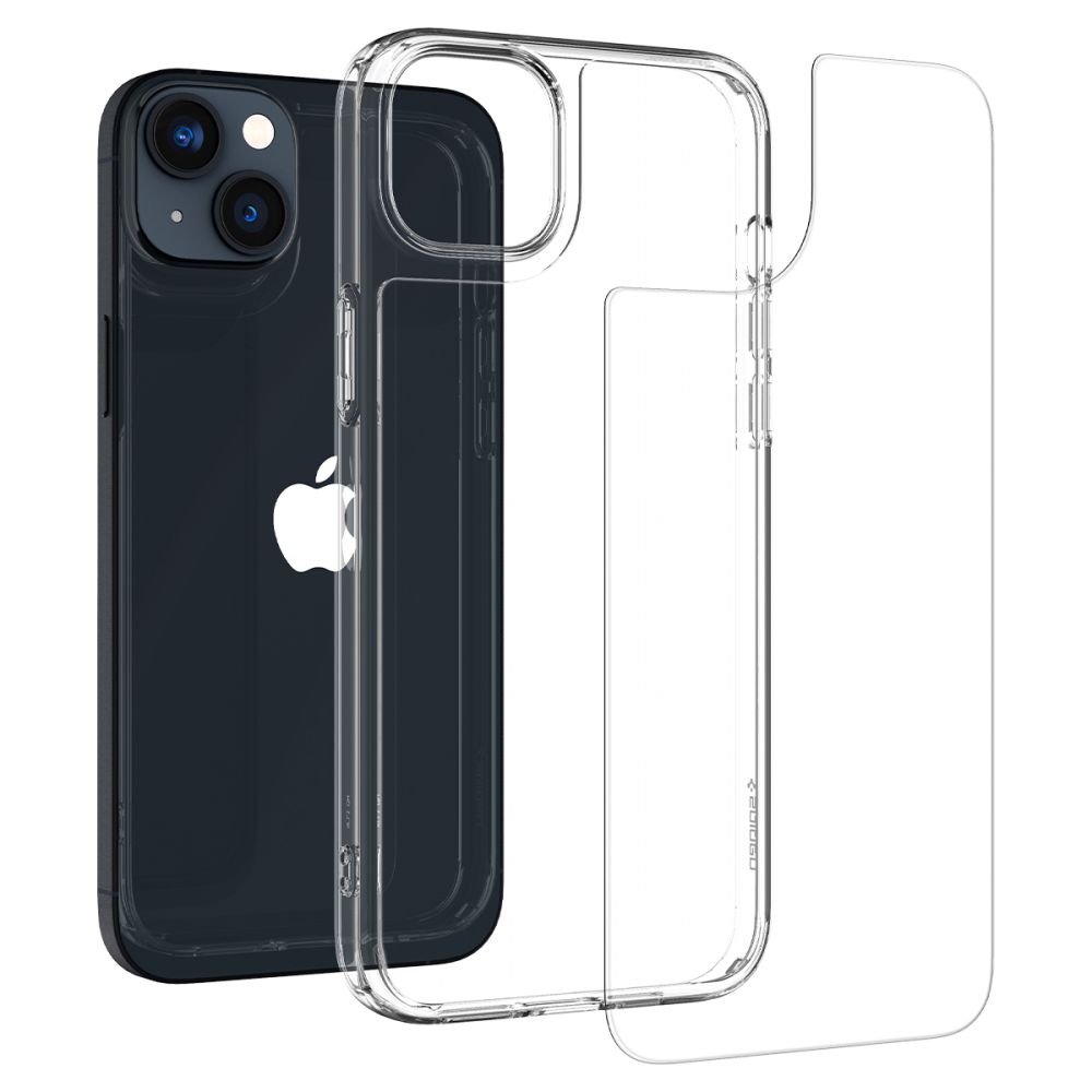 Dėklas Spigen Quartz Hybrid iPhone 14 Plus / 15 Plus, skaidrus - Image 5