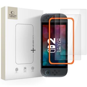 Apsauginis stiklas Tech-Protect Easy Set+ Nintendo Switch 2, 2 vnt., skaidrus