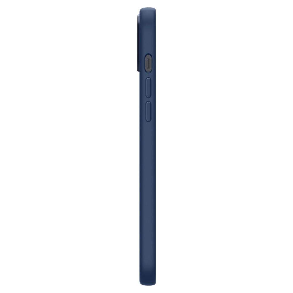 Dėklas Spigen Silicone Fit Mag MagSafe iPhone 14 Plus / 15 Plus, tamsiai mėlynas - Image 6
