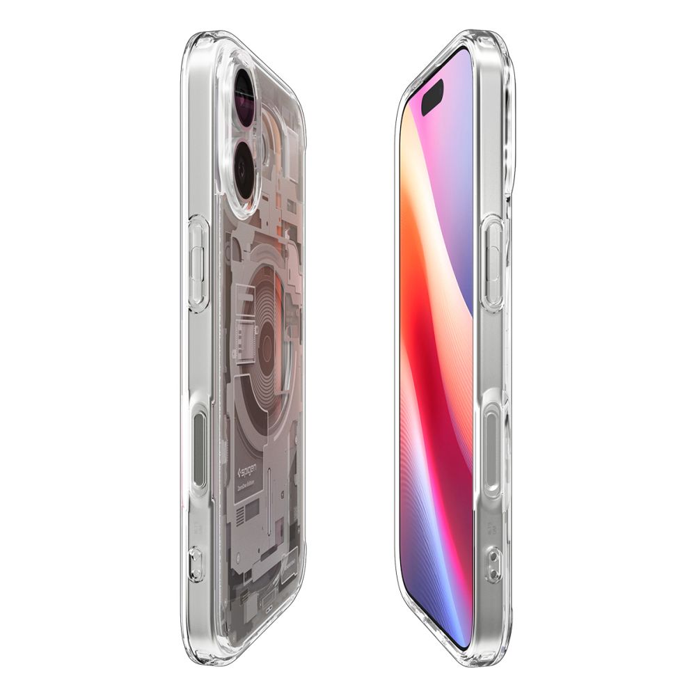 Dėklas Spigen Ultra Hybrid MagSafe Zero One iPhone 17, natūralios titano spalvos - Image 6