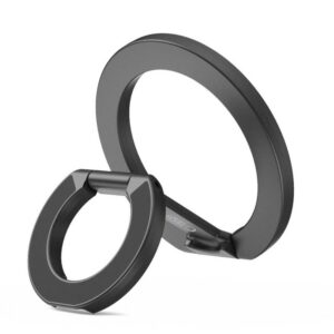 Telefono žiedas Tech-Protect MMR400 Magnetic MagSafe, juodas