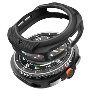 Dėklas Spigen Liquid Air, Samsung Galaxy Watch 8 Classic (46 mm), matinis juodas