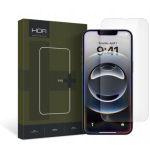 Apsauginis stiklas Hofi Glass Pro+, iPhone 13 / 13 Pro / 14 / 16e / 17e, skaidrus