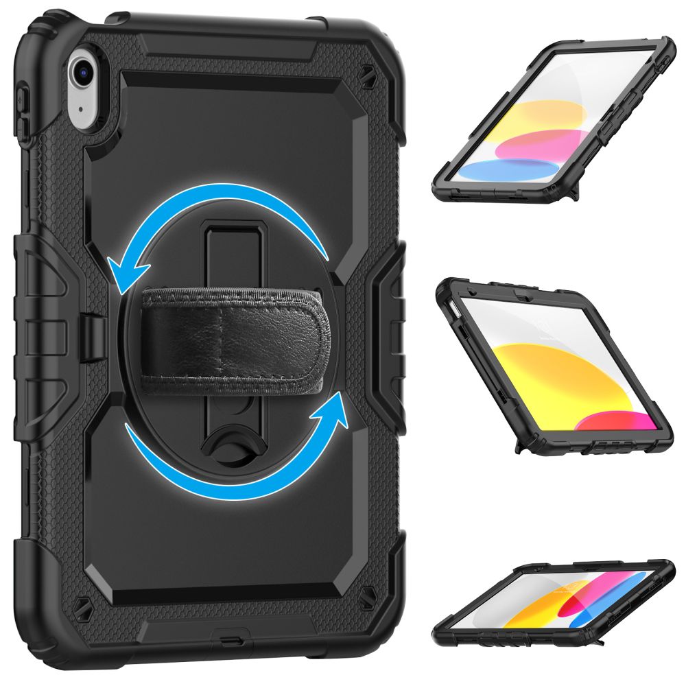 Dėklas Tech-Protect Solid 2-Set iPad 10.9 col. 10 (2022) / 11 col. 11 (2025) Juodas - Image 6