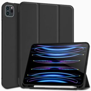 Dėklas Tech-Protect SmartCase Pen iPad Pro 11 (2/3/4 karta, 2020-2022) Juodas