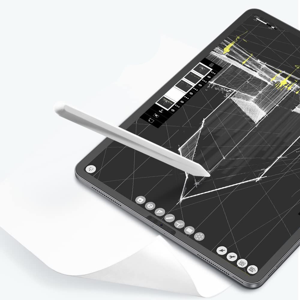 Apsauginė plėvelė Hofi Paper Pro+, 2 vnt., iPad Air 10.9" 4/5 / iPad Pro 11" 2/3/4, matinė skaidri - Image 5