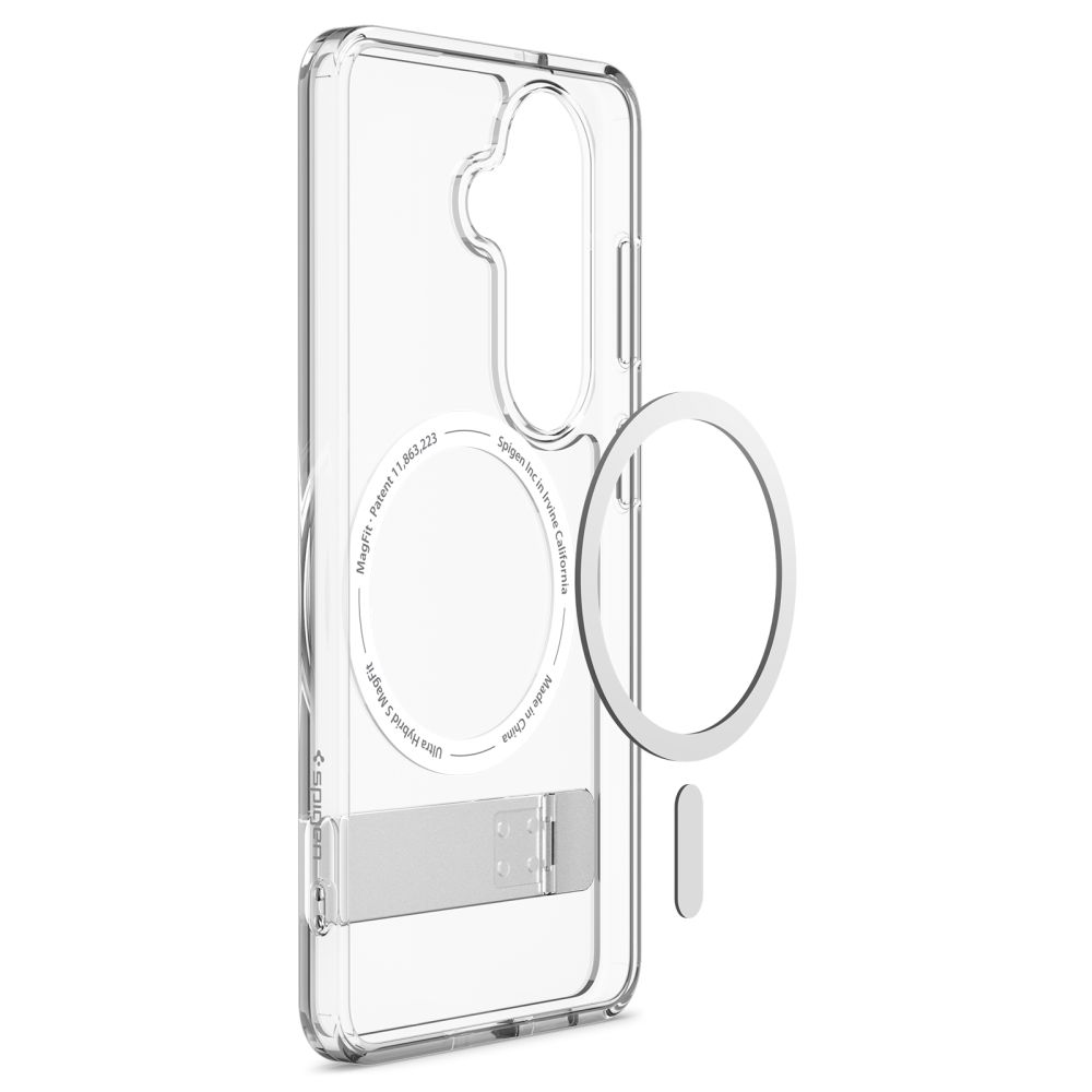 Dėklas Spigen Ultra Hybrid "S" Mag MagSafe Galaxy S26+, skaidrus/baltas - Image 5