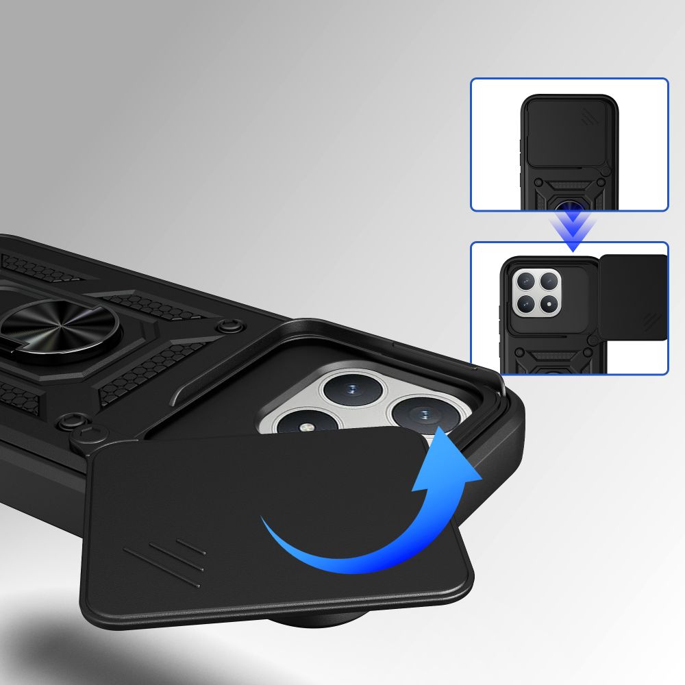 Dėklas Tech-Protect CamShield Pro Xiaomi Poco F8 Pro, juodas - Image 5