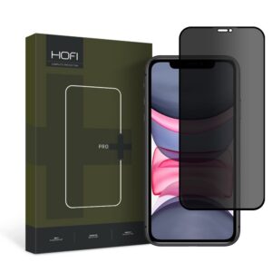 Apsauginis stiklas Hofi Anti Spy Glass Pro+ iPhone 11 / XR Privacy