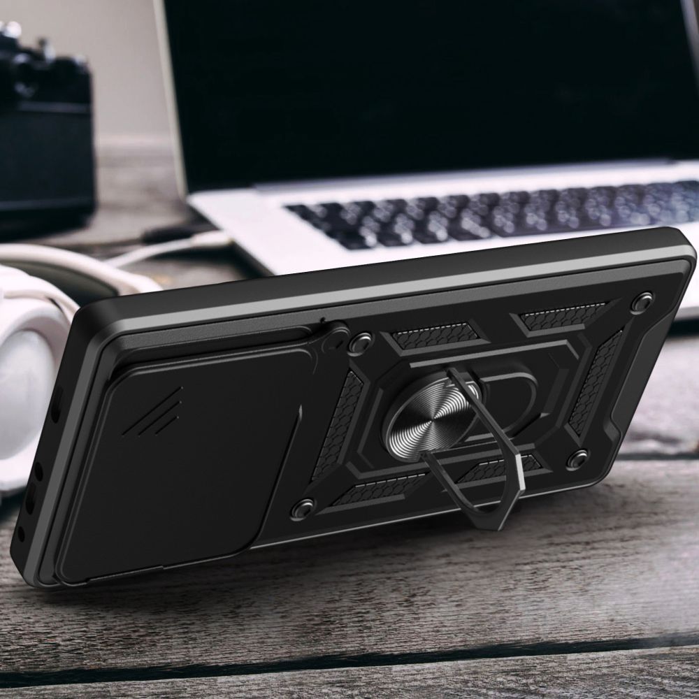 Dėklas Tech-Protect CamShield Pro Xiaomi Redmi Note 15 Pro 5G, matinis juodas - Image 5