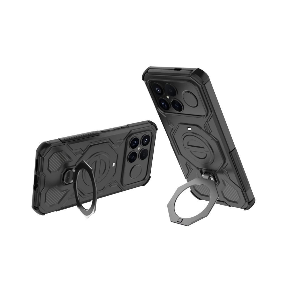 Dėklas Tech-Protect TacticStand MagSafe Xiaomi Poco F8 Ultra, matinis juodas - Image 4