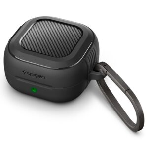 Dėklas Spigen Rugged Armor Samsung Galaxy Buds 4 / 4 Pro, matinis juodas