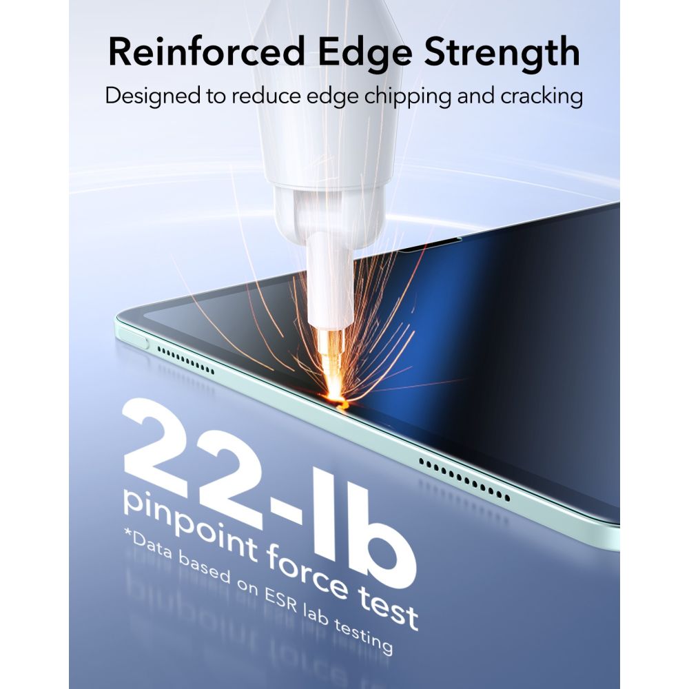 Apsauginis stiklas ESR Paper Feel iPad Air 13 1/2/3 (2024-2026), 2 vnt., skaidrus - Image 7