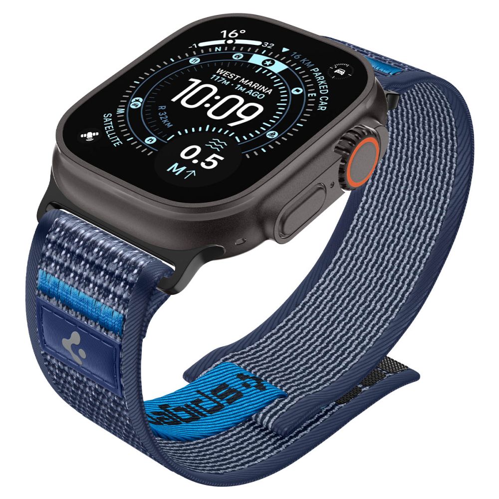 Dirželis Spigen Athlex Air 2 Apple Watch 8 / 9 / 10 / 11 / SE / Ultra (44 / 45 / 46 / 49 mm), tamsiai mėlynas - Image 5