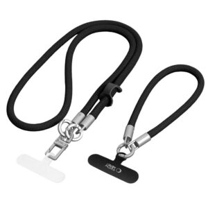 Dirželis Tech-Protect C10S Rope Crossbody & Wrist, juodas