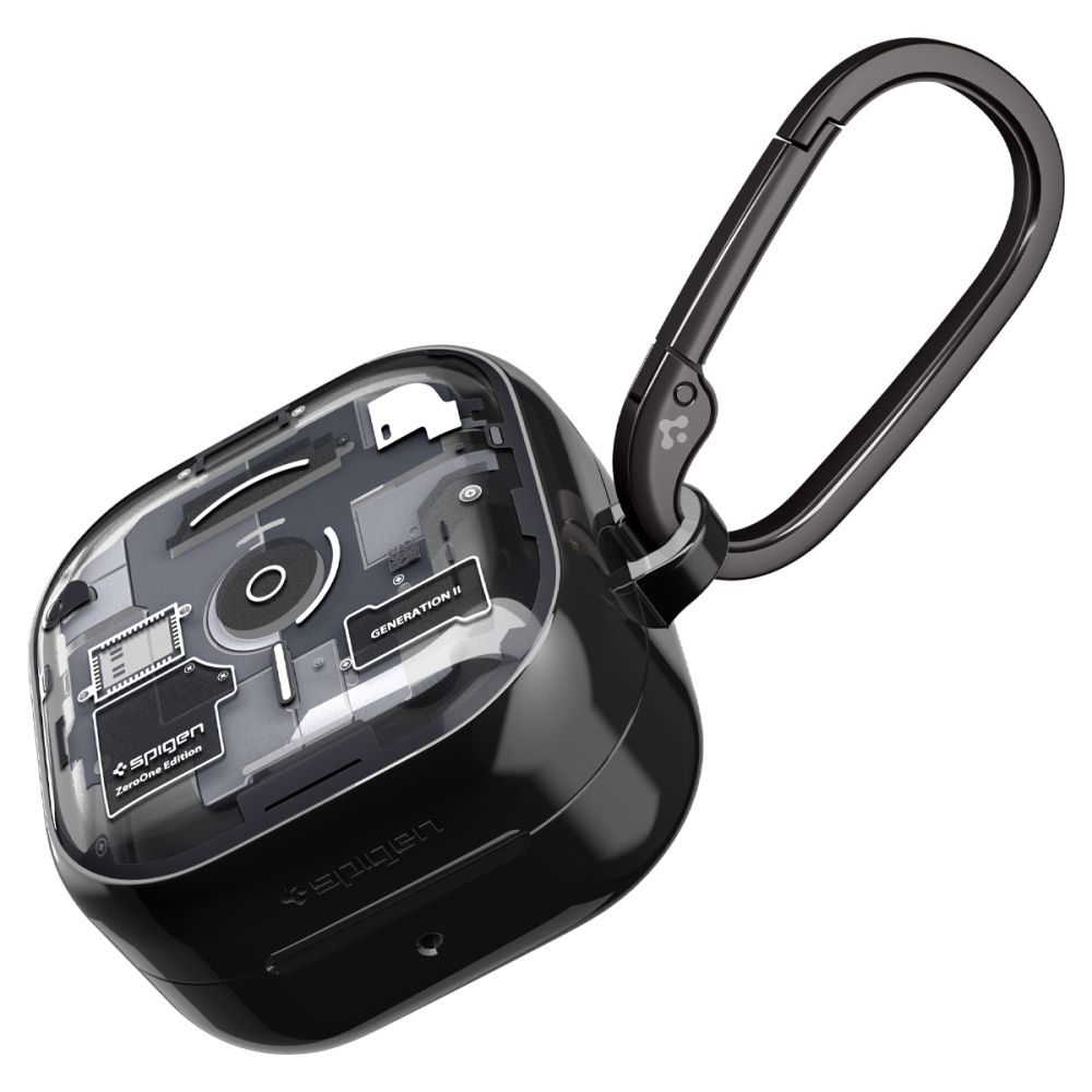 Dėklas Spigen Ultra Hybrid Zero One Samsung Galaxy Buds 4 / 4 Pro, juodas - Image 2